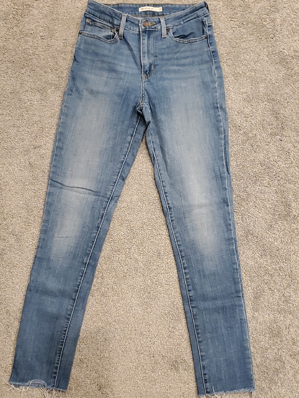 Levis- 721 high rise skinny in blue
